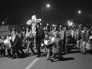 Celebración Cruz de Mayo. Pelluhue, 2007.