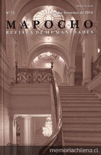 Mapocho: n° 75, primer semestre de 2014