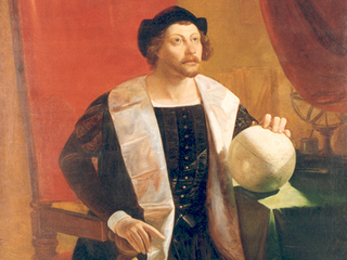 Retrato de Cristóbal Colón de Alejandro Ciccarelli