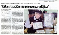 Esta situaciòn me parece paradòjica  [artículo] Rose Marie Pineda.