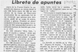 Libreta de apuntes