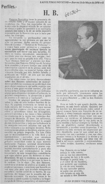 H. B.  [artículo] Juan Rubén Valenzuela.