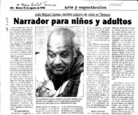 Narrador para niños y adultos  [artículo].