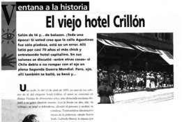 El viejo hotel Crillón