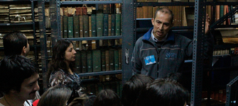 Visita guiada a los dep�sitos del Archivo Nacional Hist�rico.