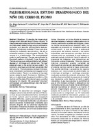 Sanhueza, Alvaro. Paleoradiolog�a: Estudio imagenol�gico del Ni�o del cerro El Plomo. 2005. 7 pp.