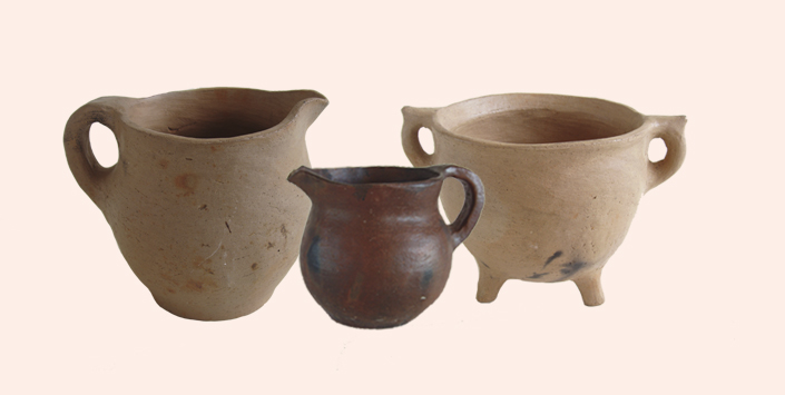 Piezas de la colección, creadas por Erminia Ule-Ramilla. Piezas de la colección, creadas por Erminia Ule-Ramilla.