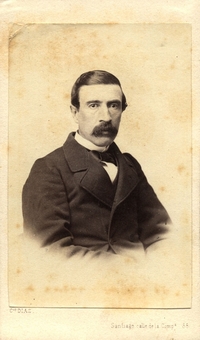 José Victorino Lastarria, ca. 1860