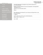 Almarza, Agustn, teniente coronel comandante del Rejimiento "Granaderos N 1". Actividad de regimiento Granaderos del general Bulnes N 1 el 21 de diciembre. Iquique, 21 de diciembre de 1907. Archivo de la Administracin, Clan; mint; v. 3274, p. 33. 2 pp.