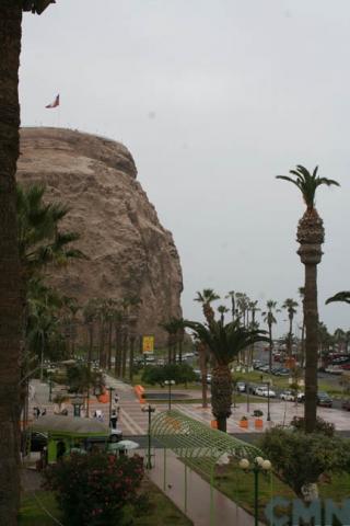 Imagen del monumento Morro de Arica
