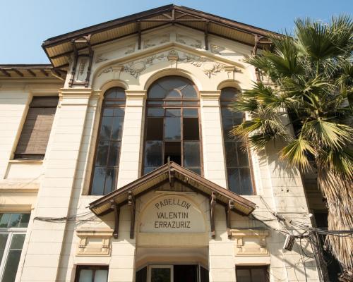 Imagen del monumento Pabellón Valentín Errazuriz y otros pabellones del Hospital San Borja Arriarán