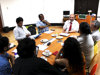 Director Dibam y consejeros presentes