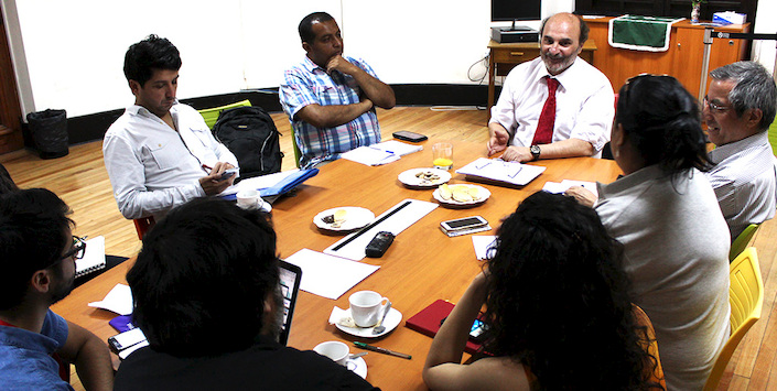 Director Dibam y consejeros presentes