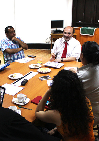 Director Dibam y consejeros presentes