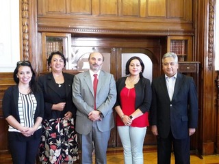 Autoridades Dibam y Seremi Bienes Nacionales La Araucan�a