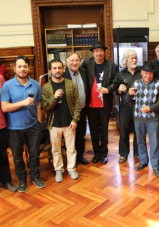 Payadores en la Biblioteca Nacional