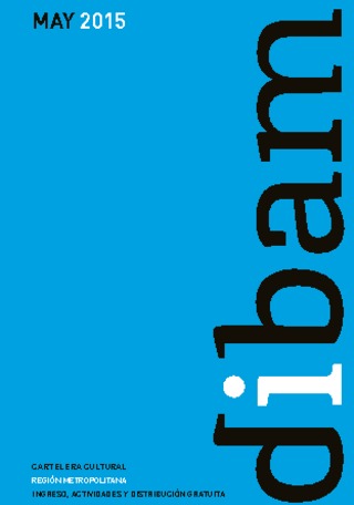Cartelera Cultural Dibam mayo 2015