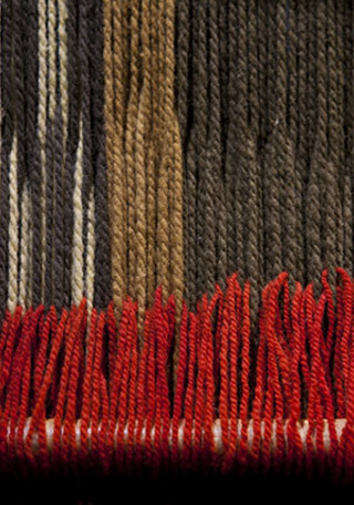 Telar del Museo Mapuche de Ca�ete