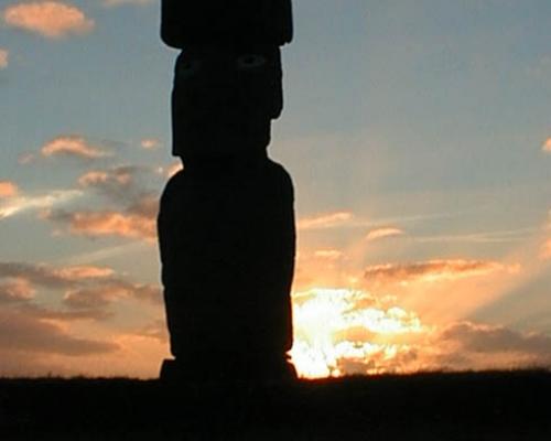 Imagen del monumento Isla de Pascua