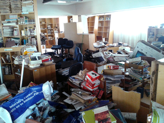 Bibliotecas de la Regin de Coquimbo sufren efectos del terremoto