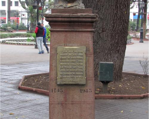Imagen del monumento Jose Antonio Manso De VeLasco