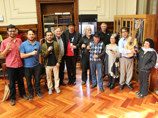 Payadores en la Biblioteca Nacional