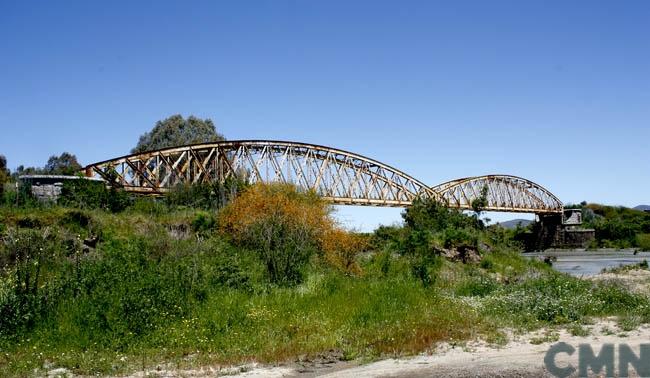 Imagen del monumento Puente ferroviario de Perquilauquén