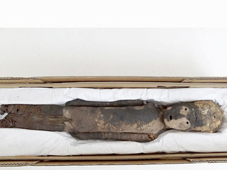 P�rvulo momificado cultura Chinchorro,3300 A.C. aprox.