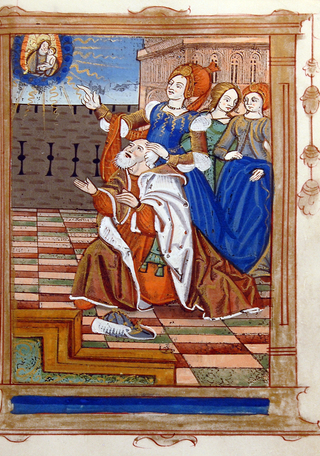 Visi�n de la Virgen