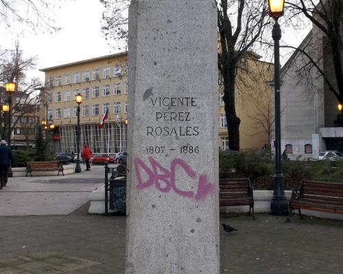 Imagen del monumento Vicente Pérez Rosales