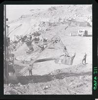 [Operaciones en el exterior del mineral de hierro "El Algarrobo"]