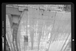 [Río Polcura; vista de las obras de construcción de la bocatoma Polcura]