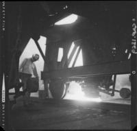 [Trabajador en la coquería de Huachipato]