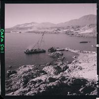 [Vista del puerto de embarque para los minerales del yacimiento "El Algarrobo"]