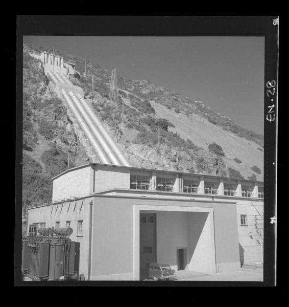 [Vista general de la Central Hidroeléctrica Sauzal]