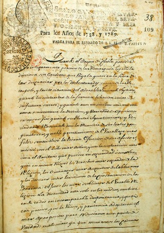 Acta de apertura del 4 de julio de 1811