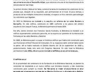 Edificios de la Instituci�n