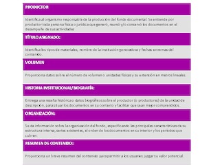 Guia fondos descripcion