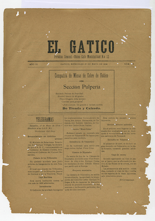 El Gatico, n 117 (27 de mayo de 1914)