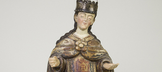 Escultura virgen de la Merced