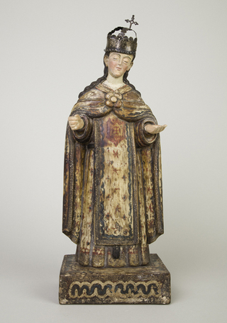Escultura virgen de la Merced