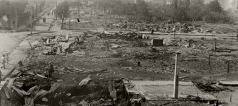 Im�genes del Incendio de Castro de 1936