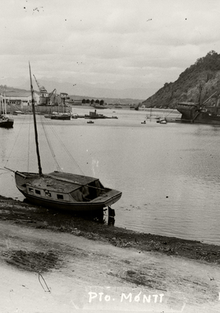 Paisaje de bordemar de Puerto Montt