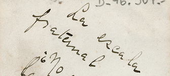 Reverso La escala fraternal