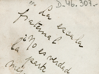 Reverso La escala fraternal