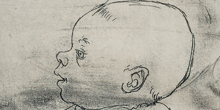 Andr� Racz. Detalle grabado. 1949.