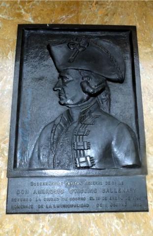 Imagen del monumento Ambrosio O&#039;Higgins