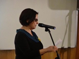 Claudia Barattini, ministra de Cultura.