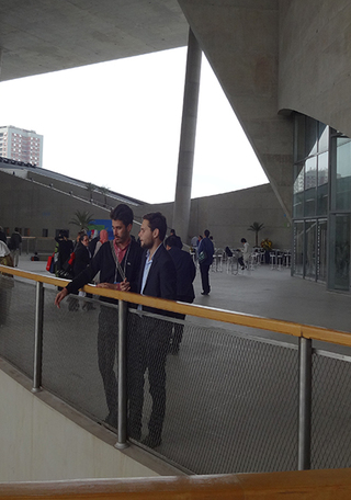 Interior de la Ciudad de las Artes.