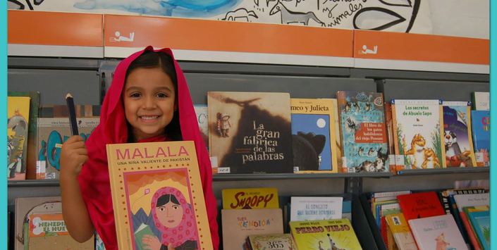 Fotografa ms compartida (infantil)de Amatista Snchez con "Malala una nia valiente de Pakistn".